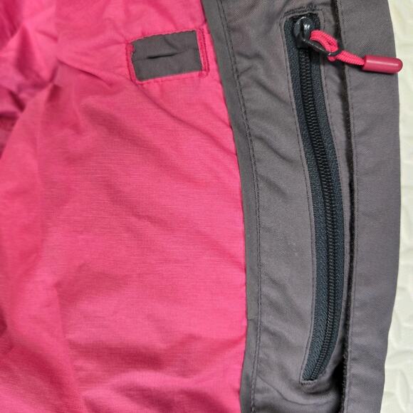 Lululemon Goose Down Puffer Jacket Womens 4 XS Gray Hot Pink Removable Hood - Picture 8 of 14